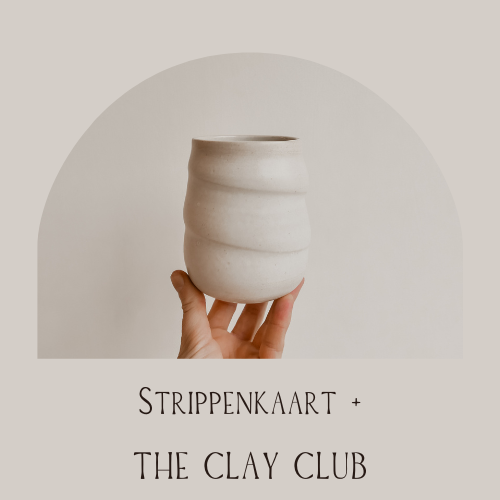 Strippenkaart // IN COMBINATIE MET THE CLAY CLUB
